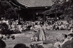 Korean Folk Dance Seoul, South Korea Postcard Postcard