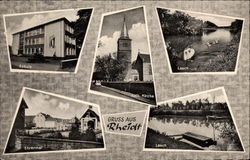 Greetings from Rheidt Postcard