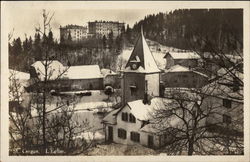 L'Eglise - The Church St. Cergue, Switzerland Postcard Postcard