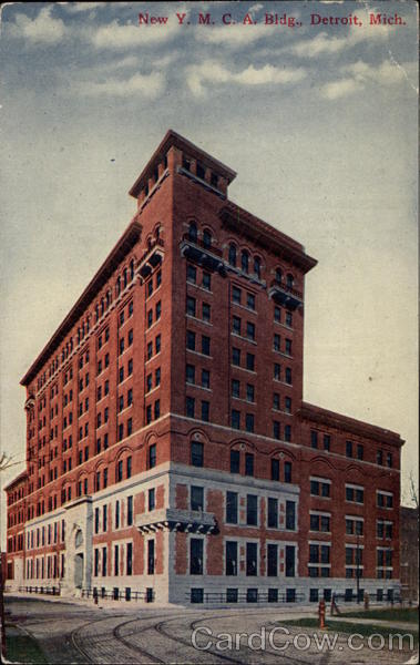 The New Ymca Building Detroit Mi