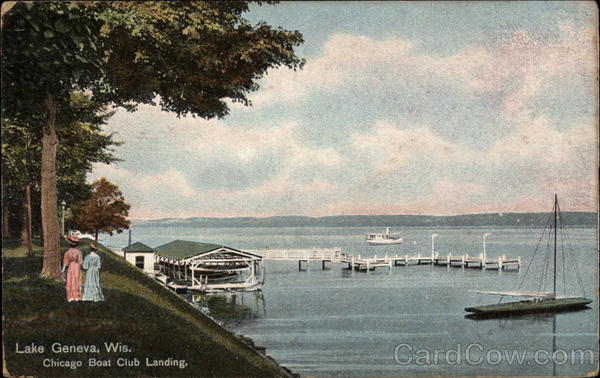 Chicago Boat Club Landing Lake Geneva, WI