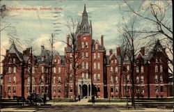 Harper Hospital Detroit, MI Postcard Postcard