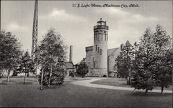 U.S. Light House Postcard