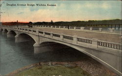 Douglas Avenue Bridge Postcard