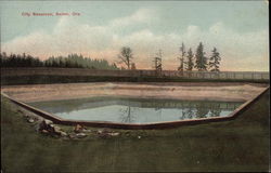 City Reservoir Salem, OR Postcard Postcard