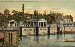 Waterworks, Fairmont Park Philadelphia, PA Postcard Postcard