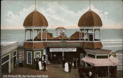 Old Orchard Ocean Pier Co, the Pier from Hotel Velvet Postcard