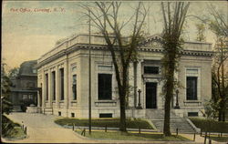 Post Office Corning, NY Postcard Postcard