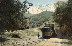 Entering Tunnel on the way to Alum Rock Park San Jose, CA Postcard Postcard