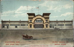 Auditorium Rink San Jose, CA Postcard Postcard