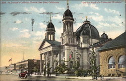 St. Joseph's Catholic Church San Jose, CA Postcard Postcard