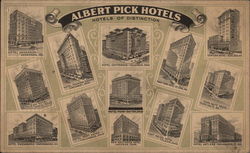 Albert Pick Hotels, Hotels of Distinction Postcard