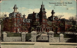 Tennessee School for the Blind Nashville, TN Postcard Postcard