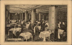 The Grill, Hotel Statler Postcard