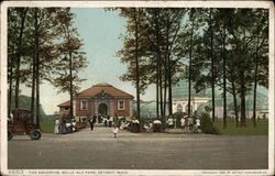 The Aquarium, Belle Isle Park Postcard