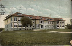 Homeopathic Hospital, University of Michigan Postcard