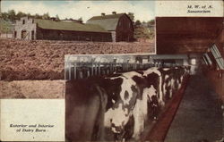 MW of A Sanitorium and Dairy Barn Colorado Springs, CO Postcard Postcard