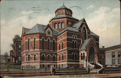 College Library, Brown University Postcard