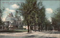 Main Street, West From 18th Street Postcard