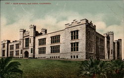 High School San Diego, CA Postcard Postcard