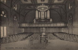 The Chape, College Hall, Wellesley College Postcard