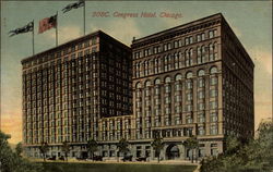 Congress Hotel Postcard