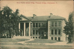 New Public School Bldg. Peasant Ridge Postcard