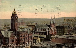 General View looking N.E Postcard