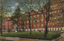 St. Anthony's Hospital Terre Haute, IN Postcard Postcard