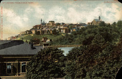 Mt. Adams from Eden Park Postcard