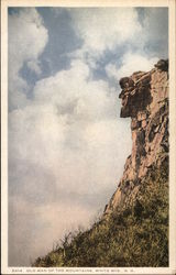 Old Man on the Mountains White Mountains, NH Postcard Postcard