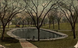 The Pond, South Common Postcard