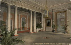 White House - The Lobby Washington, DC Washington DC Postcard Postcard