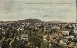 From High School Building Looking East Postcard