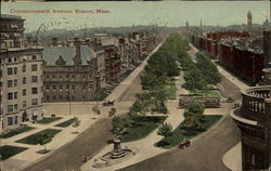 Commonwealth Avenue Postcard