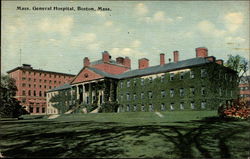 Mass. General Hospital Boston, MA Postcard Postcard