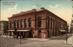 Academy of Music Philadelphia, PA Postcard Postcard