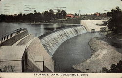 Storage Dam Postcard