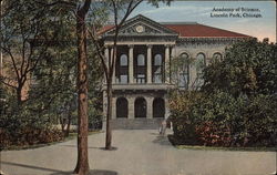 Academy of Science, Lincoln Park Postcard