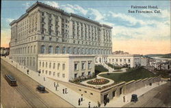 Fairmont Hotel San Francisco, CA Postcard Postcard