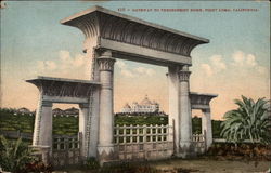 Gateway to Theosophist Home Postcard