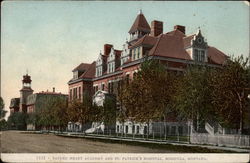 Sacred Heart Academy and St. Patrice's Hospital Postcard