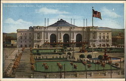 Auditorium, Civic Center Postcard