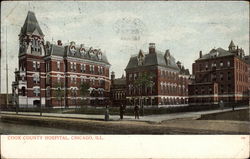 Cook County Hospital Chicago, IL Postcard Postcard