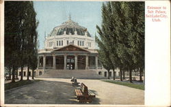 Entrance to Salt Palace Postcard