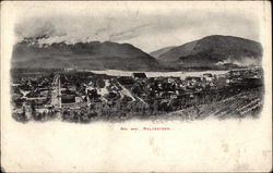 View of Revelstoke British Columbia Canada Postcard Postcard