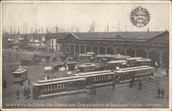 Old Ferry Building San Francisco, CA Postcard Postcard