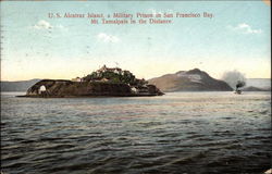 US Alcatraz Island California Postcard Postcard