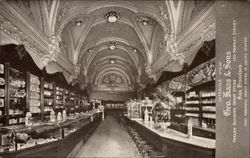 Interior View Geo. Haas & Sons Phelan Building Candy Store San Francisco, CA Postcard Postcard