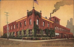 Old Homestead Bakery San Francisco, CA Postcard Postcard